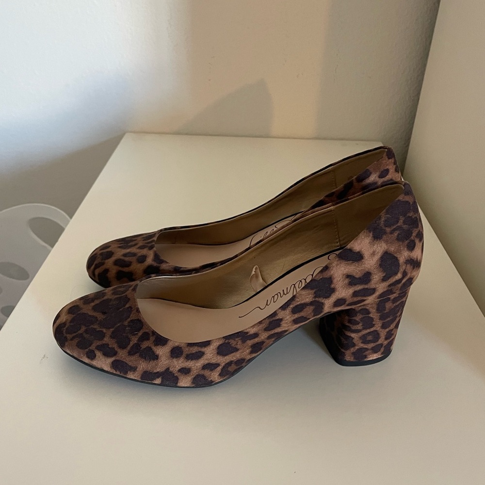 Libby Edelman Leopard Heels